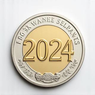 Beispiel einer Schweizer Jahresvignette für das Jahr 2024